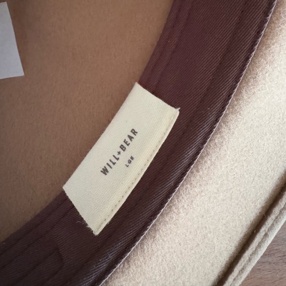 NWT WILL + BEAR William Oak Packable Wide Brim Hat L